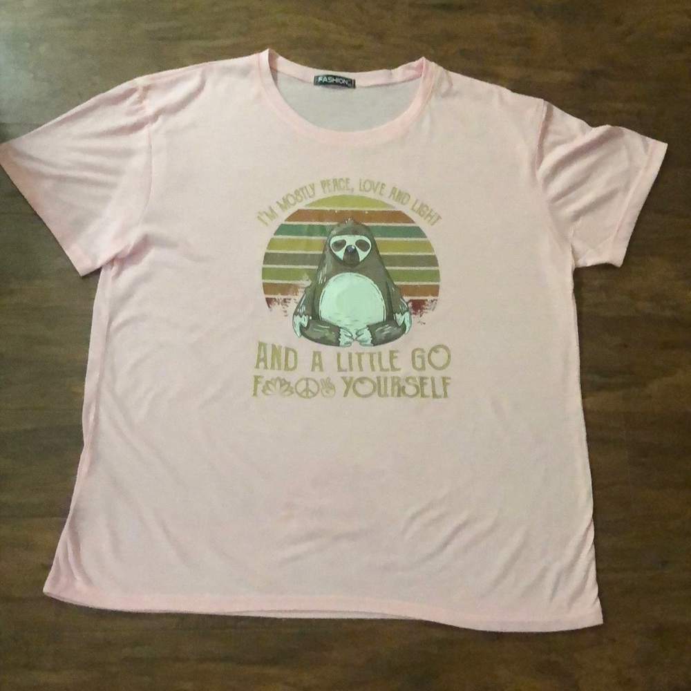 Pink t-shirt from fashion